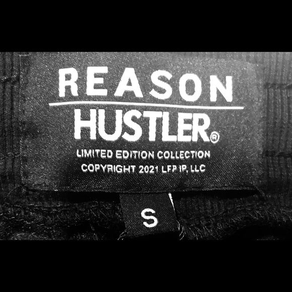 🎊HP🎊🔥Reason🔥Unisex🔥Logo Tape Joggers🔥Measurements in Pics🔥 - Picture 16 of 16